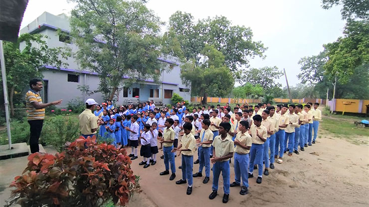 Child Welfare - Children at the IBT Children Home in Bappenpalli, Orissa